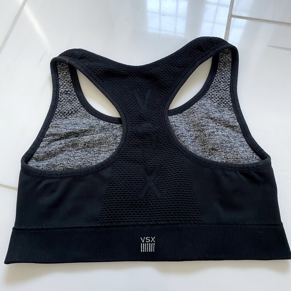 Black & grey reversible Victoria Secret Sports Bra - Picture 2 of 4